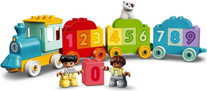 Productafbeelding LEGO Cijfertrein Leren tellen (10954)