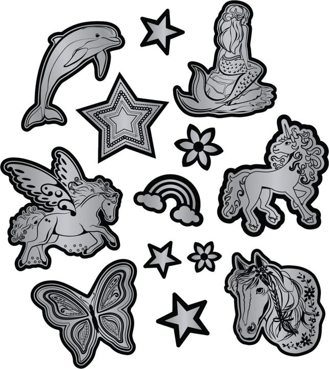 Step by Step Ranzen-Zubehör-Set Reflektierendes Sticker-Set
