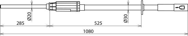 Produktbild Dehn PHE3 10 S SpannungsprÃ¼fer PHE III 10kV 50Hz