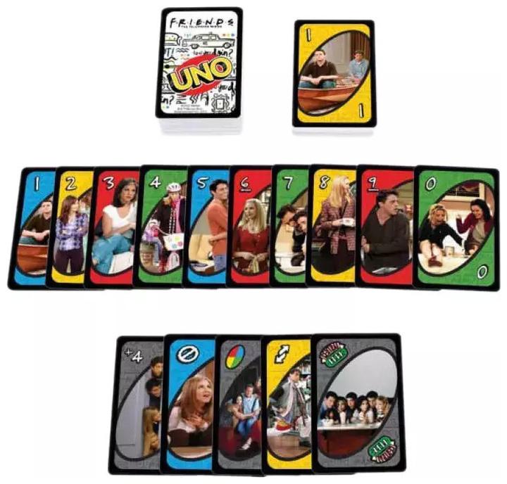 Image du produit Mattel Jeu UNO Friends (Anglais)