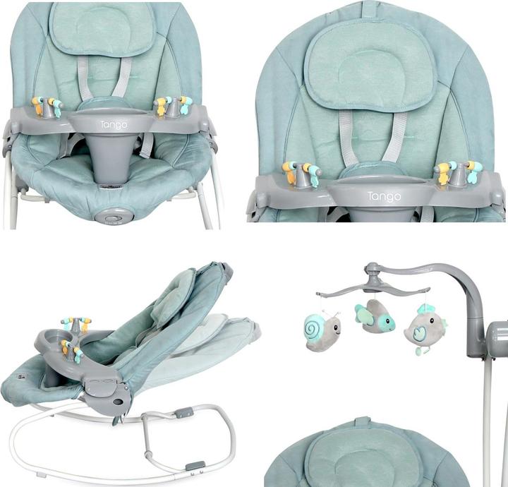 Actual product image Lorelli electric baby bouncer Tango