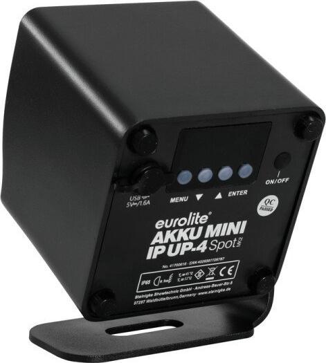 Actual product image Eurolite AKKU Mini IP UP-4 QCL Spot MK2
