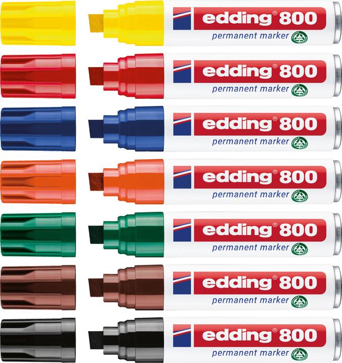 Energy Label Edding 800-6 (Orange, 12 mm, 1 x)