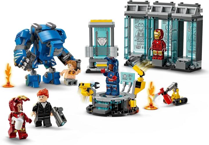 Actual product image LEGO Iron Man's Laboratory: Hall of Armour (76315, LEGO Super Mario)