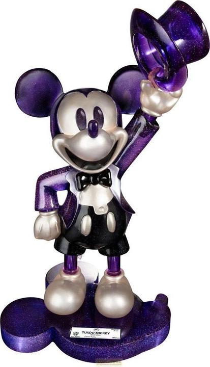 Actual product image Beast Kingdom Mickey Mouse statuette Master Craft 1/4 Tuxedo Mickey Special Edition Starry Night Ver. 47 cm