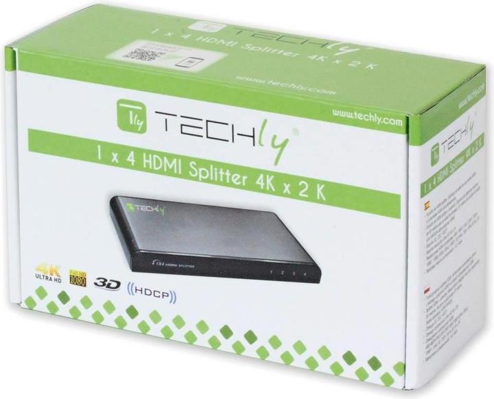 Actual product image Techly HDMI splitter