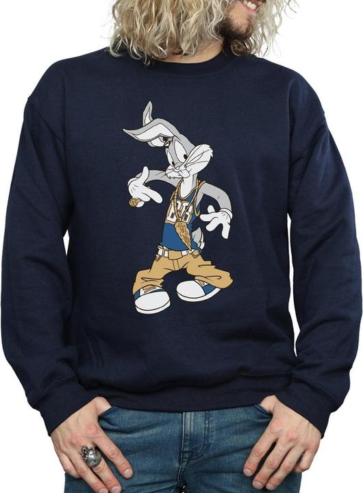 Immagine prodotto Looney Tunes Rapper Felpa Bugs Bunny Uomo (3XL)