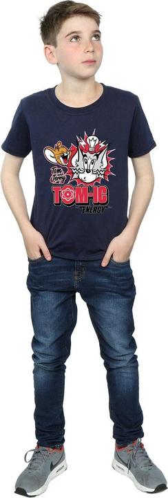 Immagine prodotto Tom & Jerry Tomic Energy Maglietta Ragazzi (152, 158)