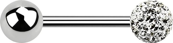 Produktbild Star Piercing Flesh Tunnel neon rot (Acryl, Chirurgenstahl 316L)