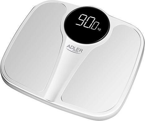 Adler bathroom scales Electronic bathroom scales AD 8172 up to 180 kg - white (180 kg)