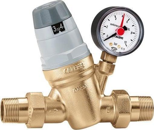 Produktbild Caleffi Wasserdruckregler 1" mit Manometer (535061)