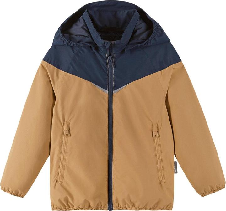 Reima tec Kinder Regenjacke Tuulela Peanut Brown