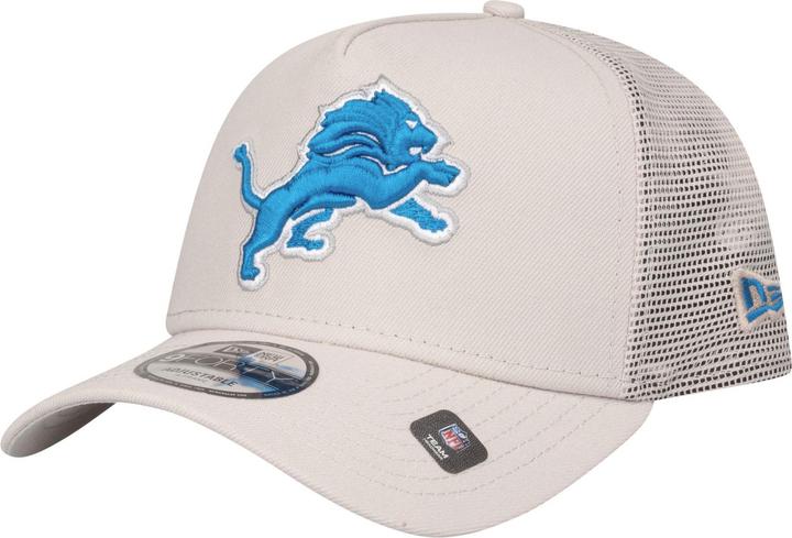 New Era A-Frame Mesh Trucker Cap - Detroit Lions stone (One Size)