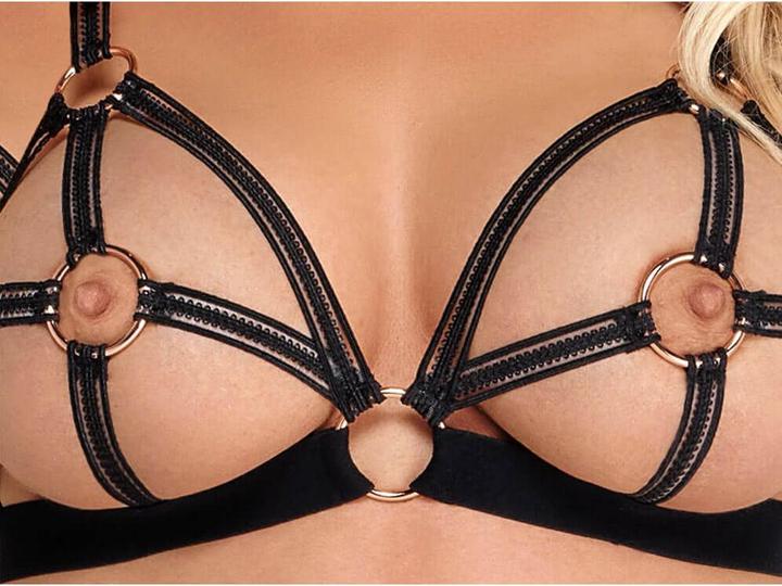 Actual product image Cottelli Collection Bra Set Open M (M)