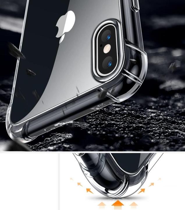 Image du produit Screenguard Apple iPhone X Coque Crystal Soft Airbag Bumper (Apple iPhone X)