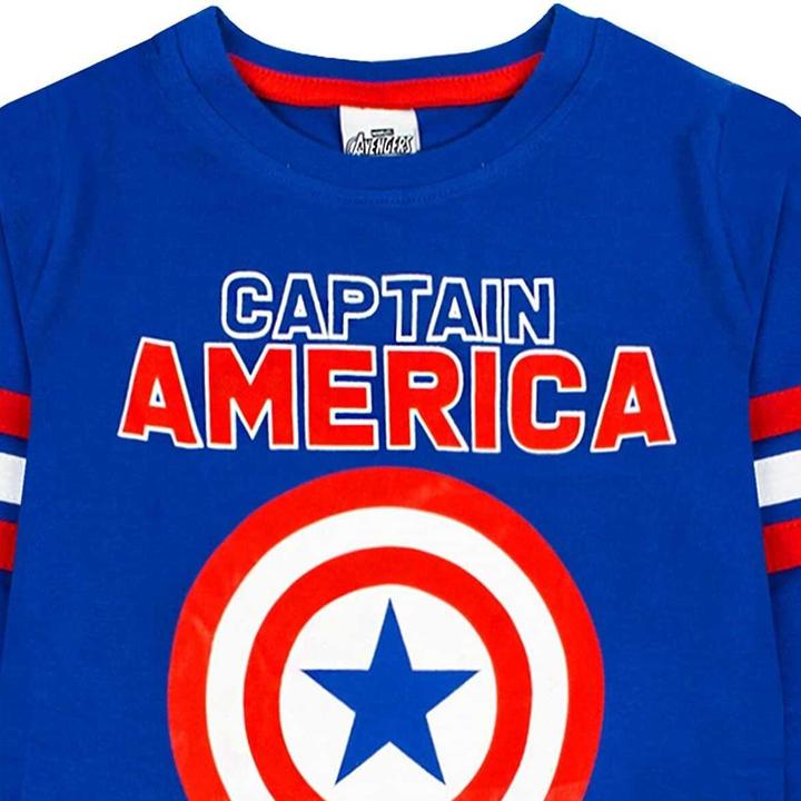 Actual product image Captain America Boys' pyjamas with long trousers (104)