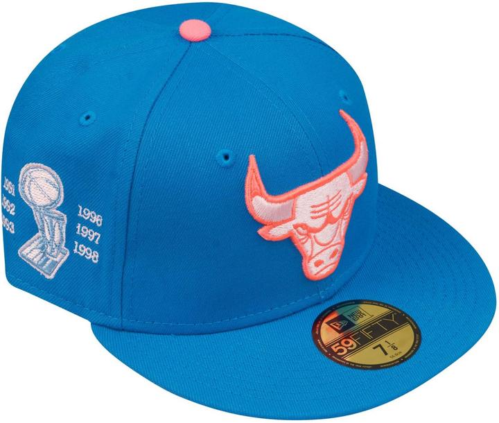 Produktbild New Era 59Fifty Fitted Cap - NBA Chicago Bulls sky - 7 3/4 (7 3/4)