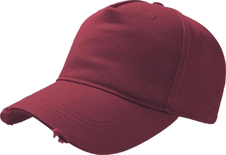 Image du produit Atlantis casquette de baseball cargo à 5 panneaux avec visière en look usé (2 pièces) (Taille unique)