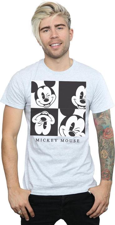Actual product image Disney Mens Mickey Mouse Wink T-Shirt (XL)