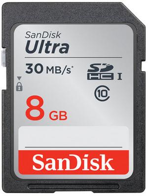 Produktbild SanDisk Ultra SDHC Card (8 GB, SDHC)
