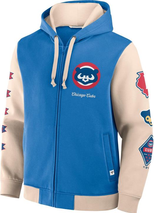 Produktbild Fanatics Chicago Cubs MLB Retro Prints Zip Hoody - M (M)