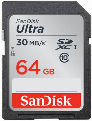 Produktbild SanDisk Ultra SDXC Card (64 GB, SDXC)