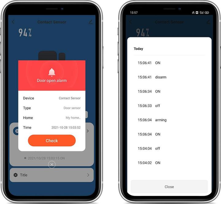Produktbild VisorTech 2er-Set 2in1-WLAN-Tür- & Fensteralarm