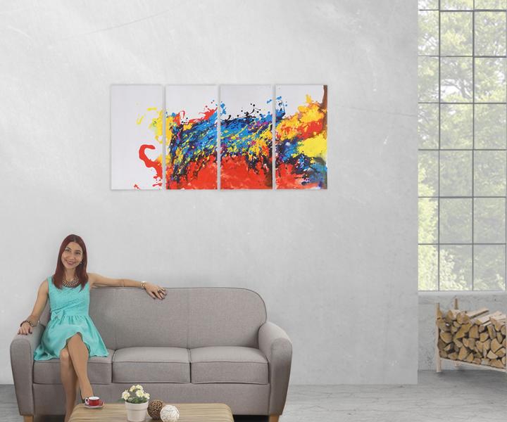 Produktbild MCW Wandbild Wave (60 x 120 x 3.5 cm)