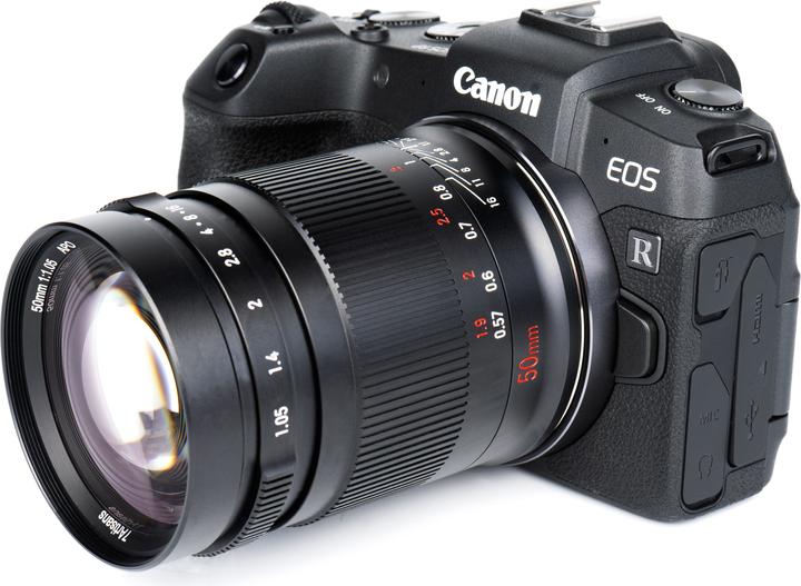 Image du produit 7artisans 50 mm f/16 - 1.05, L-Mount (Monture L, Plein format)