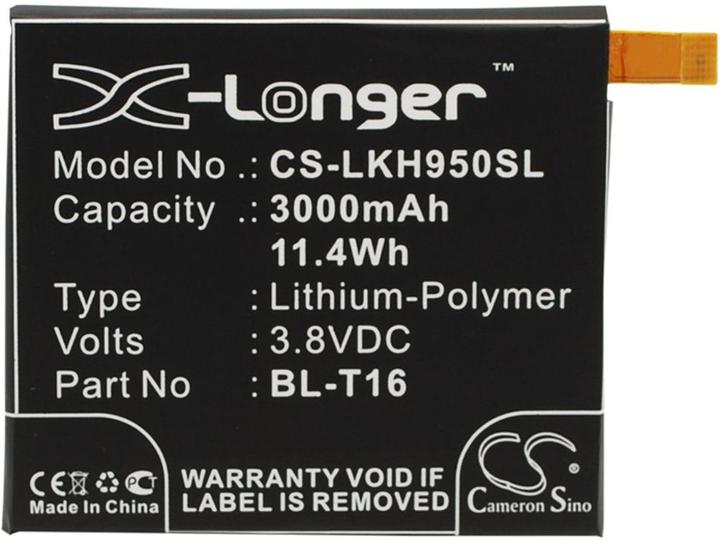 Image du produit NoName Batterie pour LG G Flex 2 etc.