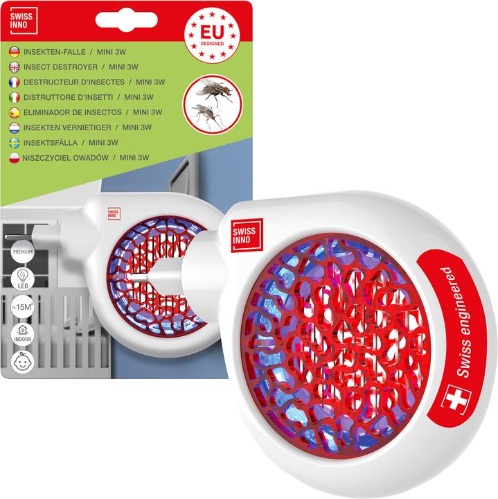 Produktbild Swissinno Mini Elektrische Insekten-Falle LED 3 Watt für innen