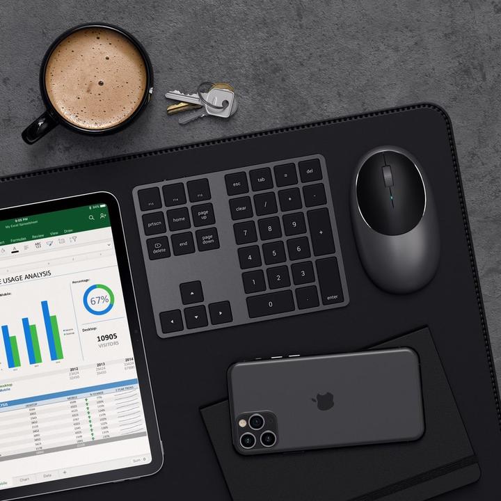 Actual product image Satechi Aluminium Extended Keypad (DE, Wireless)