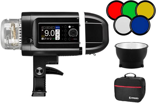 Produktbild Jinbei 1.02.011706 HD-400 Pro TTL Battery Monolight (400 W, Blitzkopf)