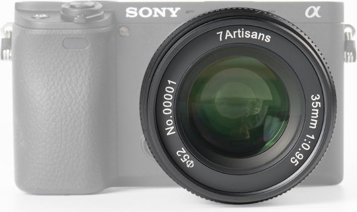 Actual product image 7artisans 35 mm f/16 - 0.95, Micro Four Thirds (Micro Four Thirds, APS-C / DX)