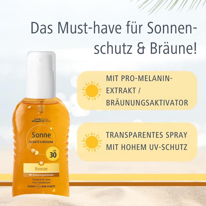 Produktbild Dr. Theiss Sonne Schu+braeu Bro Lsf30, 200 ml SPR (Sonnenspray, SPF 30, 200 ml)