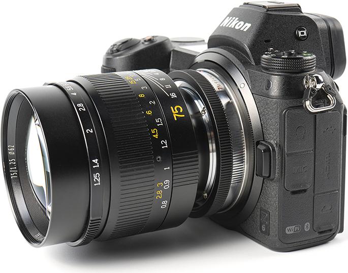 Actual product image 7artisans Leica M – Nikon Z