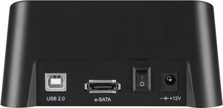 Actual product image Sharkoon QuickPort XT, black, incl. OTB function