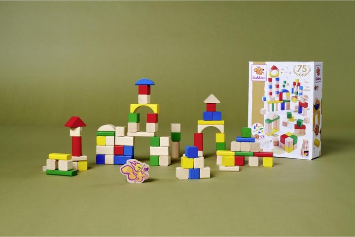 Produktbild Eichhorn Holzbausteine 75 Jahre