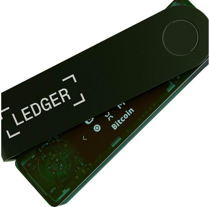 Produktbild Ledger Nano X - Emerald Green (Bitcoin, Ethereum Classic, Litecoin, Dogecoin, Dash, Weitere)