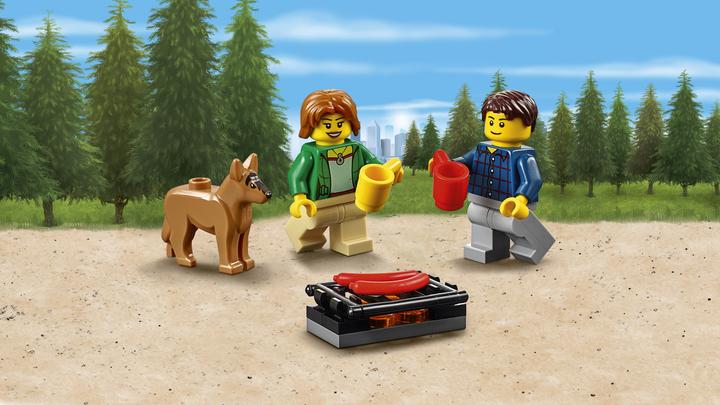 Immagine prodotto LEGO City Furgone e caravan (60117, LEGO City)