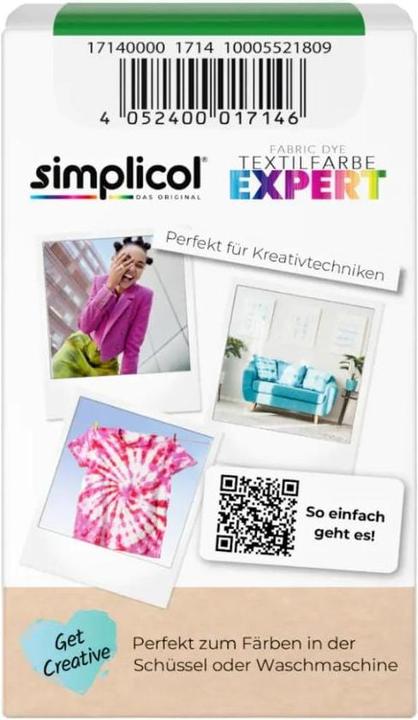 Actual product image Simplicol Textile colour expert (Apple green)