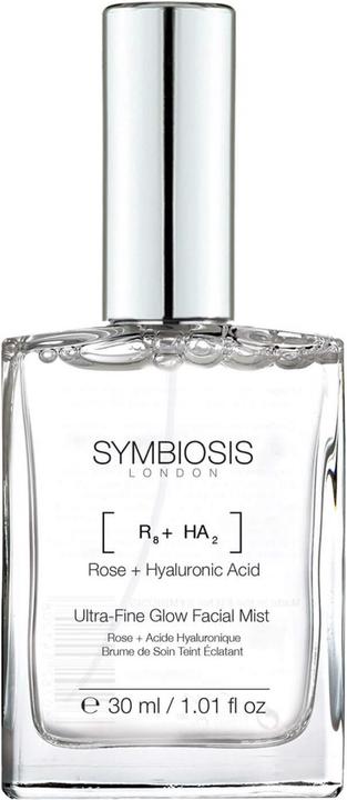 Image du produit Symbiosis Rose + acide hyaluronique) Spray ultra-fin éclat pour le visage (30 ml, Spray visage)