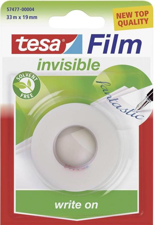 Actual product image tesa 1x tesafilm INVISIBLE, matt invisible, ageing-resistant and tear-proof (19 mm)