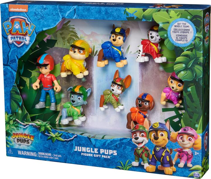 Actual product image Spin Master Paw Patrol Jungle Pups Figure Gift Set