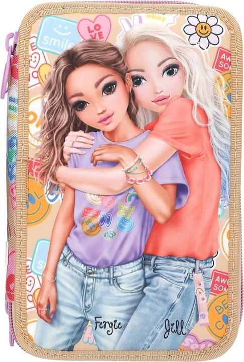 Top Model Topmodel - Triple Pencil Case GIRL POWER - Beige (413282)