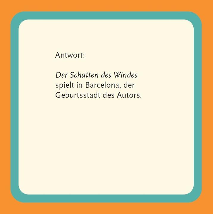Produktbild Literarisches Quiz (Neuauflage) (Deutsch)