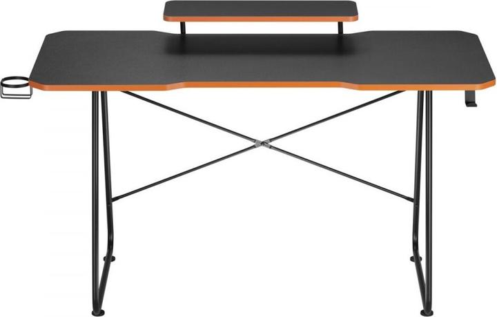 Productafbeelding Maclean NanoRS gaming bureau met monitorplank max. 50 kg hoogte 850 mm Zwart RS170