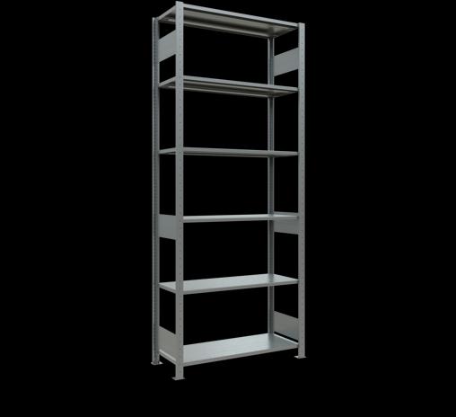Immagine prodotto Schulte Lagertechnik Sistema di scaffalature di base senza viti MULTIplus150 con ripiani di lunghezza