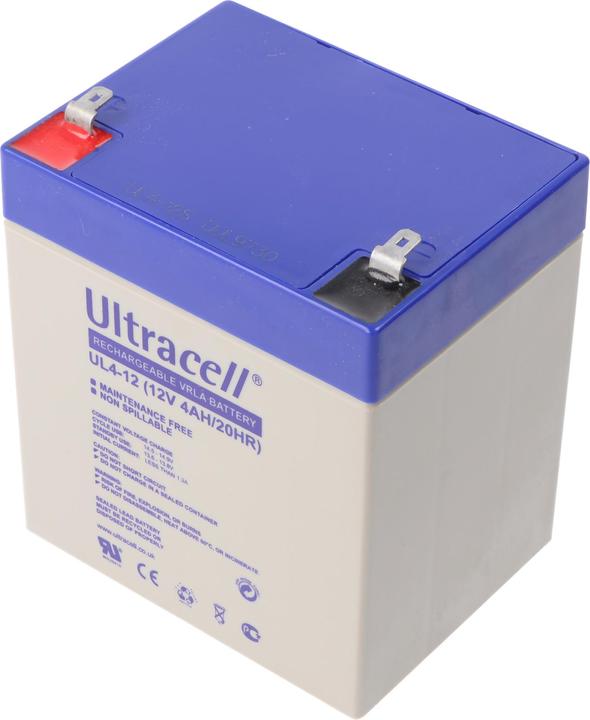 Actual product image Ultracell Akku UL4-12 AGM Blei Gel (12 V, 4 Ah)