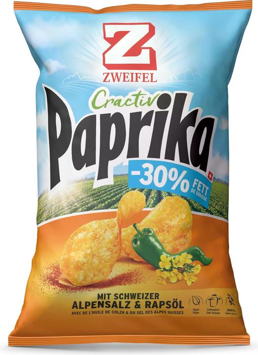Produktbild Zweifel Cractiv Paprika (160 g)
